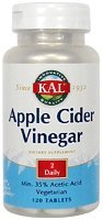 does cider vinegar help you lose weight:KAL - Apple Cider Vinegar - - 120 tablets