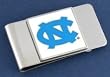 University of North Carolina Pewter Money Clip NCAA