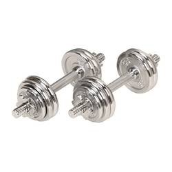 Sunny Health and Fitness 33 Pound Dumbbell Chrome Set 21T Io4tN8L Sunny Health and Fitness 33 Pound Dumbbell Chrome Set