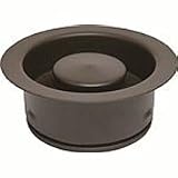 Waste King 3156 3-Bolt Mount Sink Flange and Stopper, Oil Rubbed Bronze
