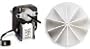 Universal Bathroom Fan Replacement Electric Motor Kit with Fan 115 volts C01575