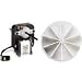 Universal Bathroom Fan Replacement Electric Motor Kit with Fan 115 volts C01575
