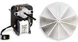Universal Bathroom Fan Replacement Electric Motor Kit with Fan 115 volts C01575