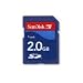 SanDisk 2GB Secure Digital Card (SDSDB 2048-P36, Retail Package)