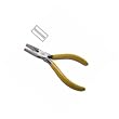 PLIER FLAT SHORT SMOOTH JAW 5-1/4"
