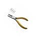 PLIER FLAT SHORT SMOOTH JAW 5-1/4"