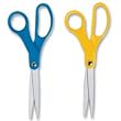 FSK21197797 - Scissors, Straight, 8 Long, Right Hand/Left Hand, Yellow