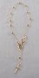 Lady's Bracelet With Dangling Cross (Rosary)
