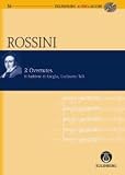 2 Overtures - The Barber of Seville / William Tell - orchestra - study score + CD - (EAS 116)