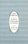 The Political Philosophy of Hobbes: Its Basis and Its Genesis (Phoenix Books)