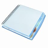 Wilson Jones 55090 View-tab Student Notebook, 5-tab, college Rule, 6 x 9, 200 sheets