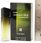 VERY IRRESISTIBLE MAN by Givenchy EDT .13 OZ MINI
