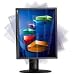 LG L1942P-BF - Flat panel display - TFT - 19" - 1280 x 1024 - 300 cd/m2 - 8000:1 (dynamic) - 2 ms - DVI-D, VGA