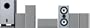 Onkyo SKS HT520 - 6.1-channel home theater speaker system - silver