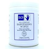 EO Sanitizing Hand Wipes, Organic Lavender