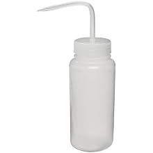 Bel-Art Scienceware LDPE Wide-Mouth Wash Bottle, with Natural Closure