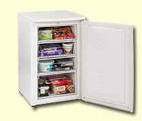 Avanti Upright Freezer - White