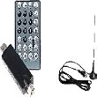Sabrent TV-USBHD  Dual ATSC & Digital HDTV and Analog TV Tuner / Video Capture USB 2.0 Pendrive with Remote Control and Antenna Vista Ready