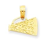 14k Megaphone with Handle Pendant