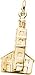 St John'S Church Charm by Rembrandt Charms