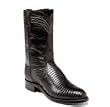 Justin Men's 'Iguana Lizard' Boots - Black