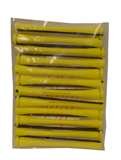 Hairart Yellow Regular Perm Rods3/16 One Dozen