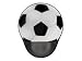 Ergonomic Gel Mouse Pad, Soccer, Manhattan 423182