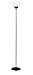 Adesso Pisces Torchiere, Black