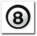 Happy Balls - Eight Ball Antenna Topper (8BALL)