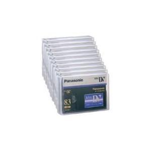 Panasonic AY DVM83PQ - Professional Quality - Mini DV tape - 10 x 83min by Panasonic