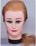 Cosmetology Mannequin Head 100% Human Hair, Blonde Hair 24 Long