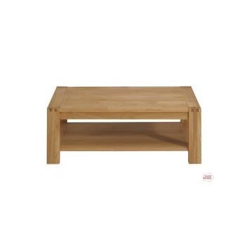 Table basse pour séjour Chêne Naturel contemporain OSLO