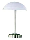Produkt-Bild: Trio 5925011-07 Touch Me Tischleuchte mit Alabasterglasschirm nickel matt