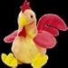 Ty Beanie Babies - Strut the Rooster