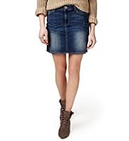 Limited Collection Cotton Rich Denim Mini Skirt