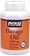 NOW BORAGE OIL 1050 MG - 120 SOFTGELS