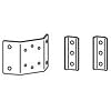 Ergotron Interface Bracket Kit - Aluminum