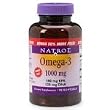 Natrol Omega-3 Purified Fish Oil 1000mg, 90 Softgels (Pack of 4)