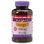 Natrol Omega-3 Purified Fish Oil 1000mg, 90 Softgels (Pack of 4)