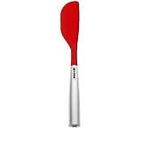 Art and Cook Mixer Spatula Zinc Positive Collection, Red by Art and Cook