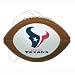 Football Shaped Air Freshener - Houston Texans