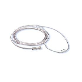 Soft-Touch Nasal Cannula - Adult Cannula Curved Tips, 7 ft. Tubing - 50 each