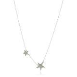 gorjana Super Star Sterling Silver Double Star