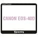 Giottos Aegis 67.8 x 54.5mm Professional Glass LCD Screen Protector for the Canon EOS-40D, 12 Layers of Multi-Coatings Each Side.