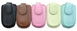 Luscious Leather Cell Phone Holder with Swivel Belt Clip (6121-01278)