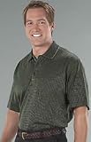 Izod Golf Double Mercerized Mini Windowpane Polo