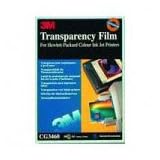 3M Ink Jet Transparency Film CG3460 - Transparencies - ANSI A (Letter) (216 x 279 mm) - 50 pcs.