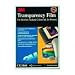 3M Ink Jet Transparency Film CG3460 - Transparencies - ANSI A (Letter) (216 x 279 mm) - 50 pcs.