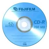 FUJIFILM - 100 x CD-R - 700 MB 52x - spindle - storage media