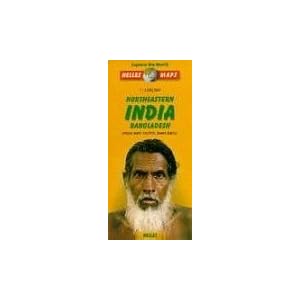 Nelles Northeastern India - Bangladesh Travel Map (Nelles Maps) by Nelles Maps